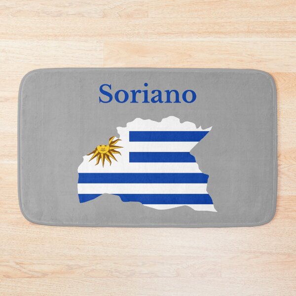 Item preview, Soriano Department Map Design, Uruguay  designed and sold by marosharaf.