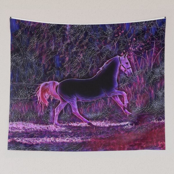 Item preview, GALATHI Pink Horse - Horses designed and sold by Galathi Designs.