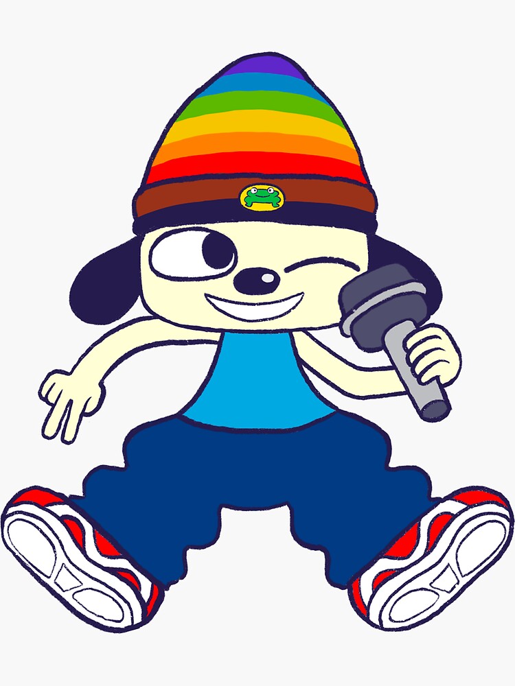 Parappa The Rapper (Forgotten Rhythm Game Characters Series) Sticker for  Sale by MajestyApparel