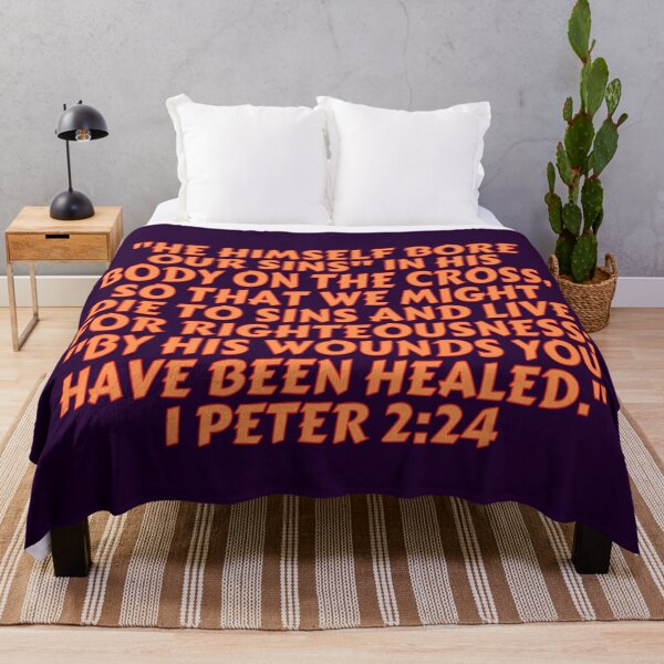 Item preview, Bible Verse 1 Peter 2:24 designed and sold by Prayingwarrior.