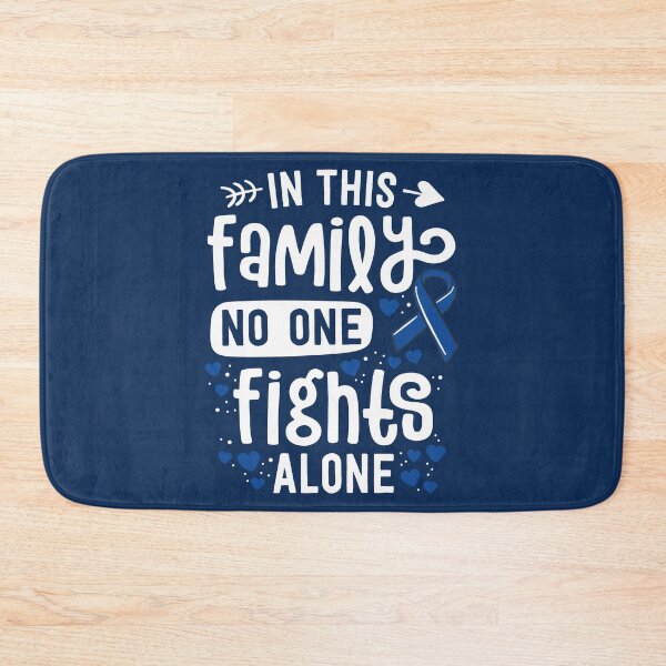 Item preview, In This Family No One Fights Alone Colon Cancer Awareness designed and sold by 14thFloor.