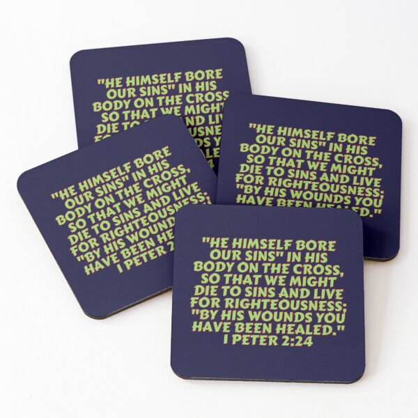 Item preview, Bible Verse 1 Peter 2:24 designed and sold by Prayingwarrior.