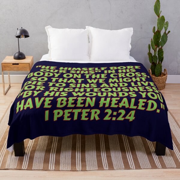 Item preview, Bible Verse 1 Peter 2:24 designed and sold by Prayingwarrior.