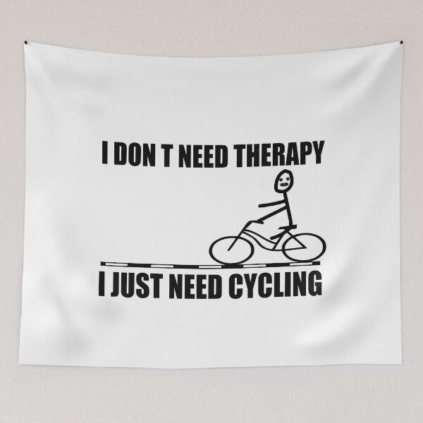 Item preview, I Don t Need Therapy I Just Need Cycling designed and sold by ilias13.