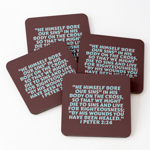 Item preview, Bible Verse 1 Peter 2:24 designed and sold by Prayingwarrior.