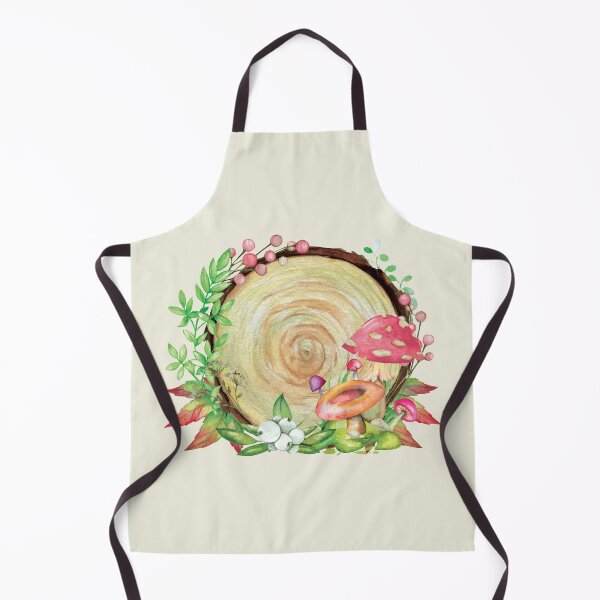 Item preview, Spring Tree Stump and Toadstool Mushrooms designed and sold by Alicia Chee.