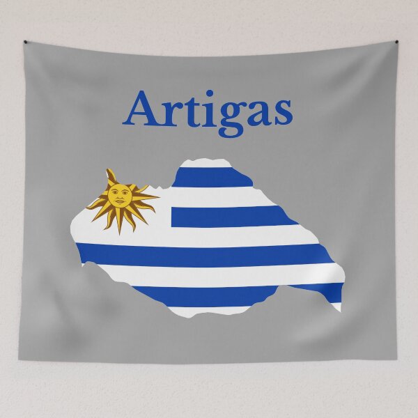 Item preview, Artigas Department Map Design, Uruguay  designed and sold by marosharaf.