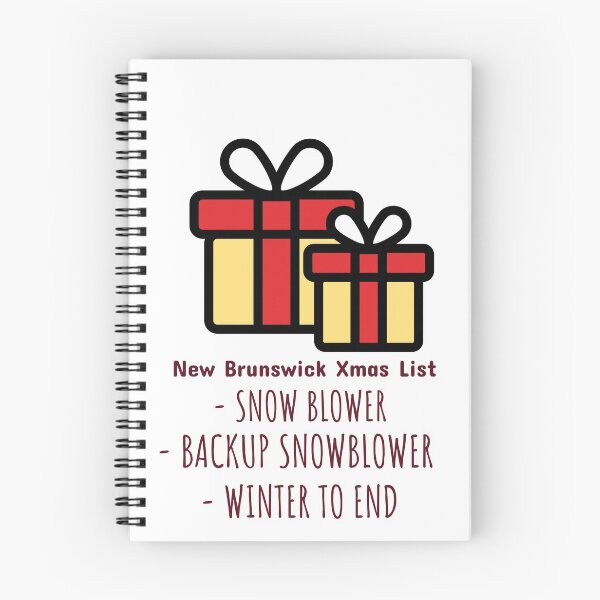 Item preview, New Brunswick Christmas List designed and sold by NewBrunswickTs.