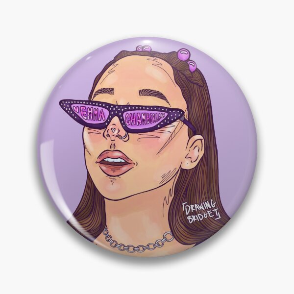 Item preview, Emma Chamberlain (purple) designed and sold by Bridget  Egan.