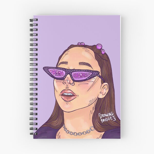 Item preview, Emma Chamberlain (purple) designed and sold by Bridget  Egan.