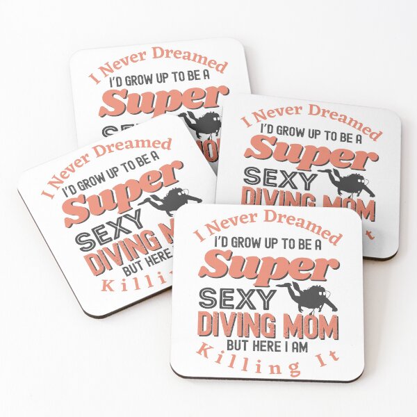 Item preview, Super Sexy Diving Mom designed and sold by StudioAquaLumos.