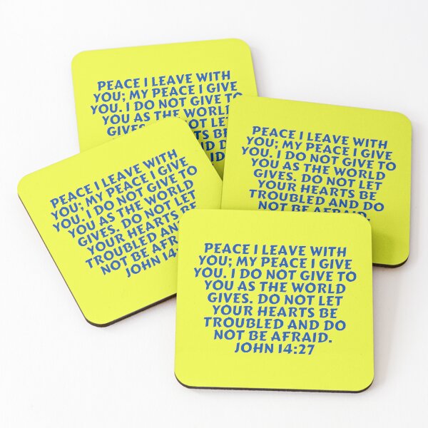 Item preview, Bible Verse John 14:27 designed and sold by Prayingwarrior.