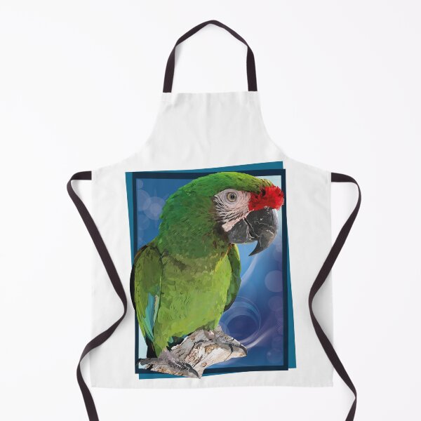 Aperçu de l'œuvre Ara vert créée et vendue par obscurite.
