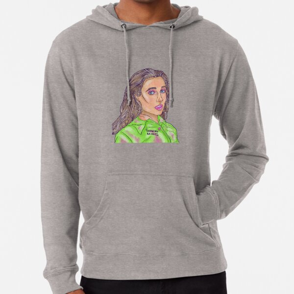 Emma chamberlain online green champion hoodie