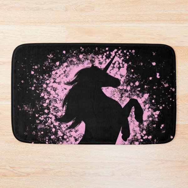 Item preview, Rearing Pink Unicorn Silhouette  designed and sold by Lady-Lilac.