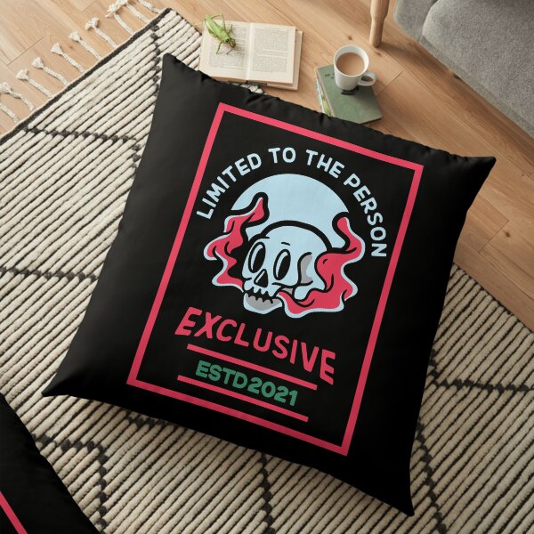 Exclusive Skull Floor Pillow