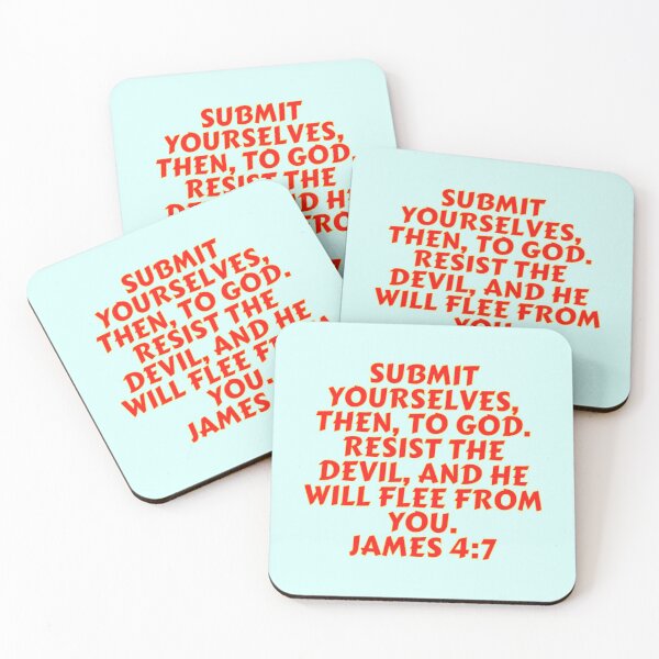 Item preview, Bible Verse James 4:7 designed and sold by Prayingwarrior.