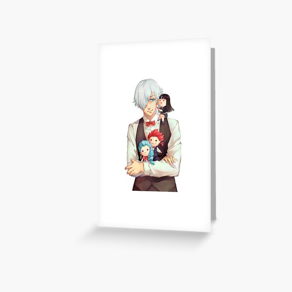 Death parade - Nona fanart | Greeting Card