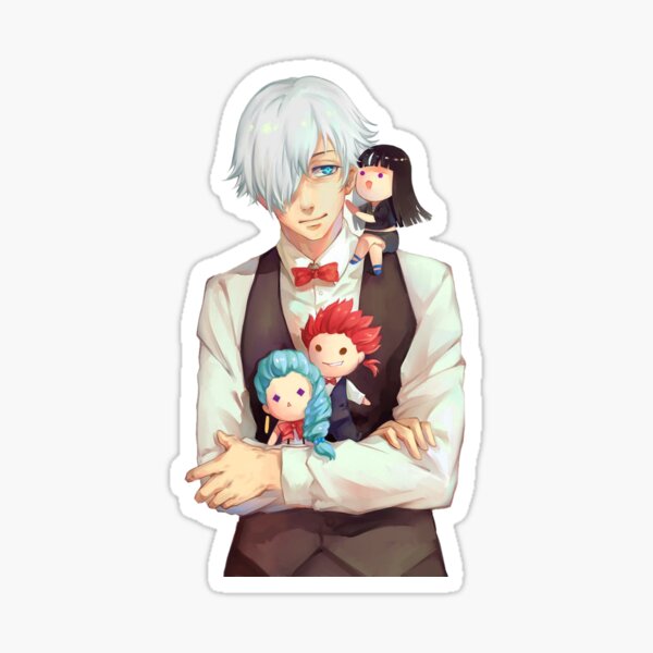 Decim and Mayu Death Parade Sticker by LokittyLevi