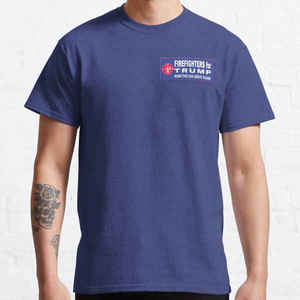 firefighters for trump shirt