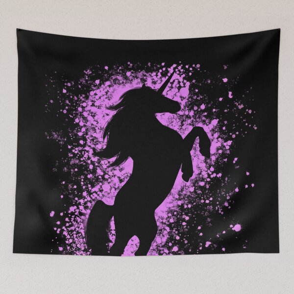 Item preview, Magical Purple Unicorn Silhouette  designed and sold by Lady-Lilac.
