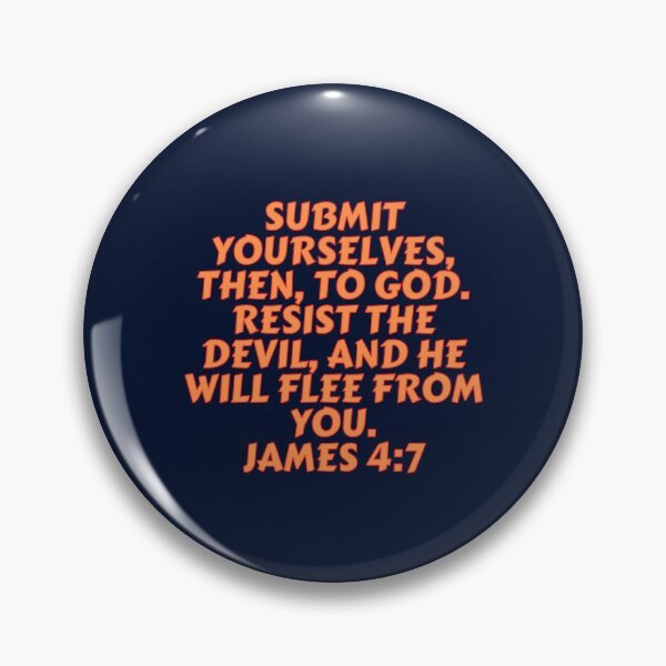 Item preview, Bible Verse James 4:7 designed and sold by Prayingwarrior.