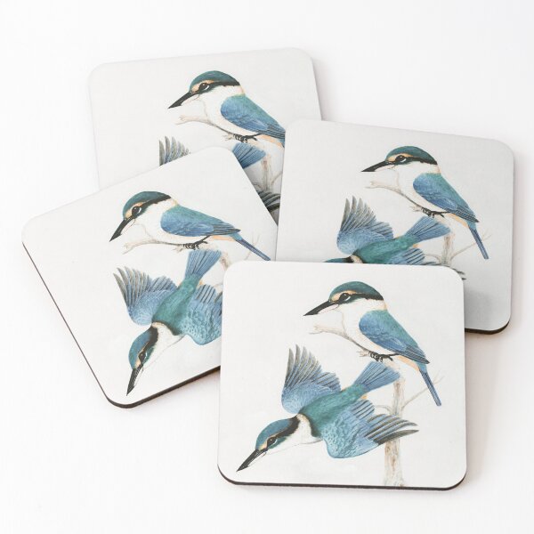 Item preview, Collared Kingfisher designed and sold by linggalibrary.