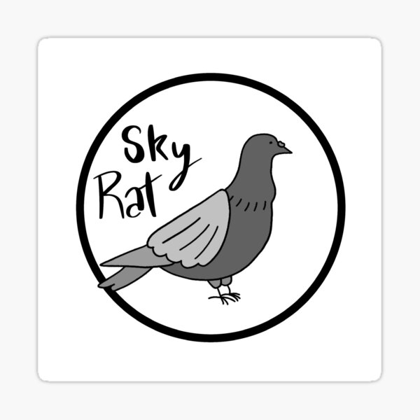 Sky rat " Sticker for Sale by Whostyler | Redbubble