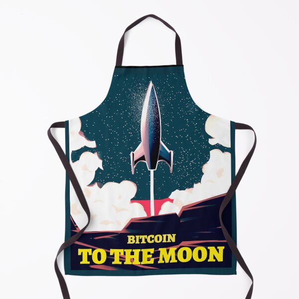 Item preview, Bitcoin To The Moon designed and sold by sillyconevalley.
