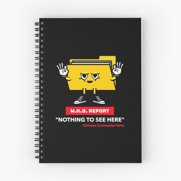 Item preview, Nothing to See Here - W.H.O. Report  designed and sold by ReRevolution.