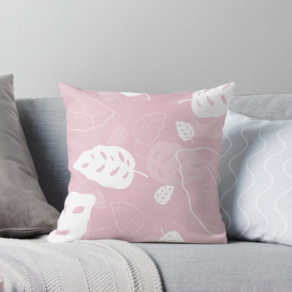 Item preview, White leafs with pink background  designed and sold by J sora.