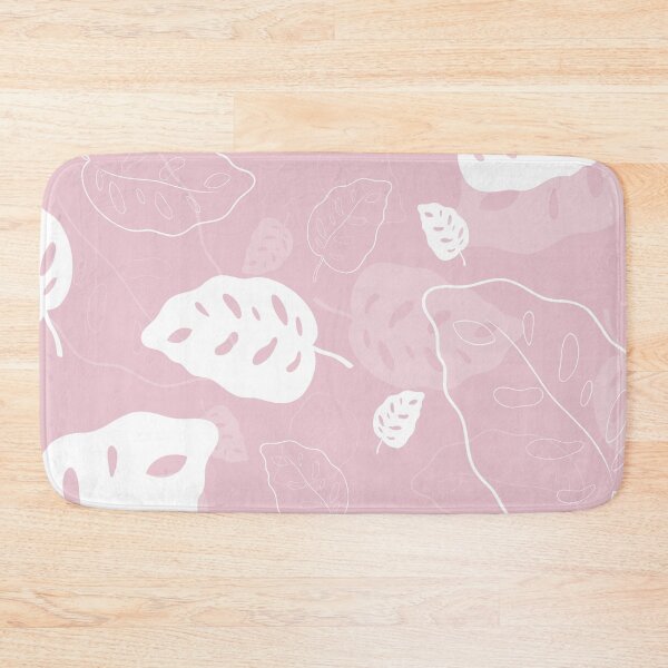 Item preview, White leafs with pink background  designed and sold by J sora.