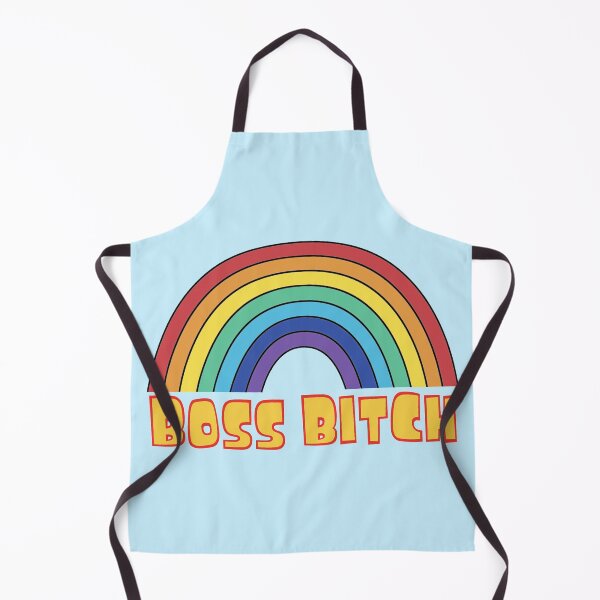 Item preview, The boss bitch - cute rainbow typography designed and sold by SidTastic .