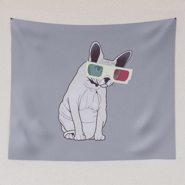 Item preview, Sphynx Cat Wearing Sunglasses designed and sold by ViewerEqualsPhoton.