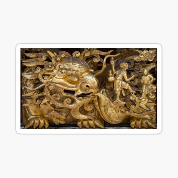 Traditional Carvings II @ Khoo Kongsi Sticker