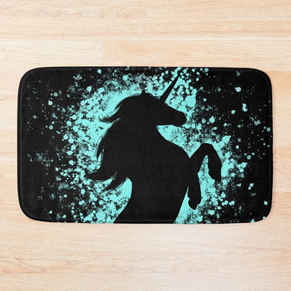 Item preview, Magical Blue Unicorn Silhouette  designed and sold by Lady-Lilac.