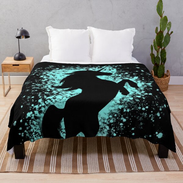 Item preview, Magical Blue Unicorn Silhouette  designed and sold by Lady-Lilac.
