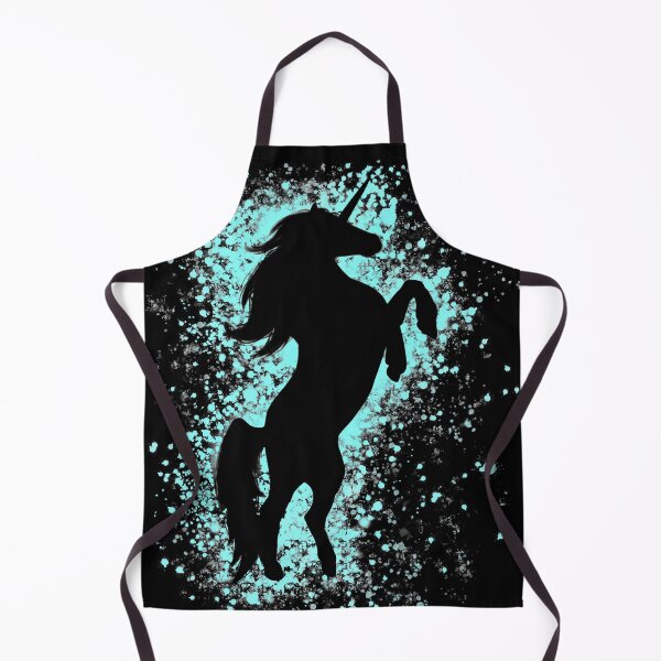 Item preview, Magical Blue Unicorn Silhouette  designed and sold by Lady-Lilac.