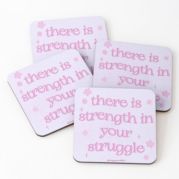 Item preview, there is a strength in your struggle :) designed and sold by st4rgirljai.