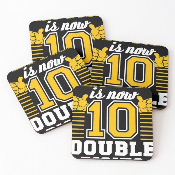 Item preview, 10 Year Old Birthday Shirt - This Dude is Now Double Digits designed and sold by juunde611.