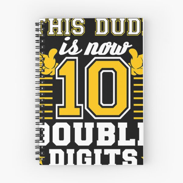 Item preview, 10 Year Old Birthday Shirt - This Dude is Now Double Digits designed and sold by juunde611.