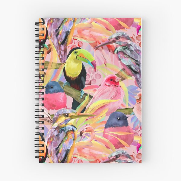 Aperçu de l'œuvre Oiseaux tropicaux créée et vendue par SquinkCreative.