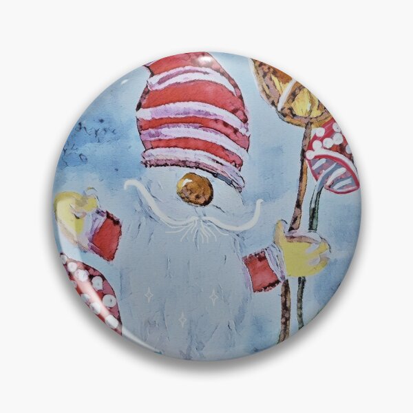 Item preview, A Gnome and His Mushrooms designed and sold by EloiseArt.