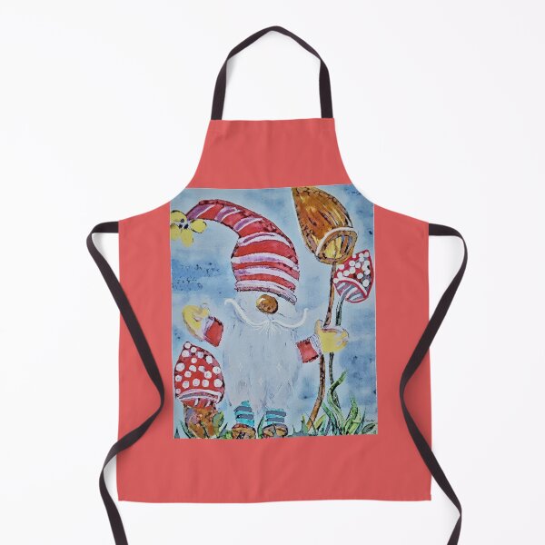 Item preview, A Gnome and His Mushrooms designed and sold by EloiseArt.
