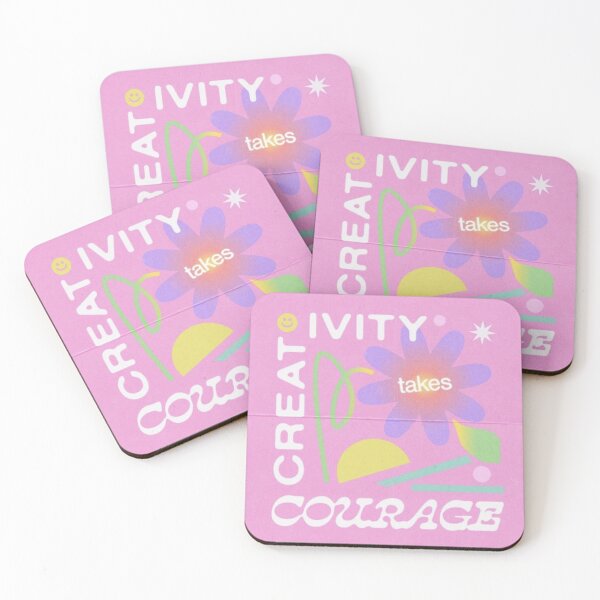 Item preview, creativity takes courage <3 designed and sold by st4rgirljai.