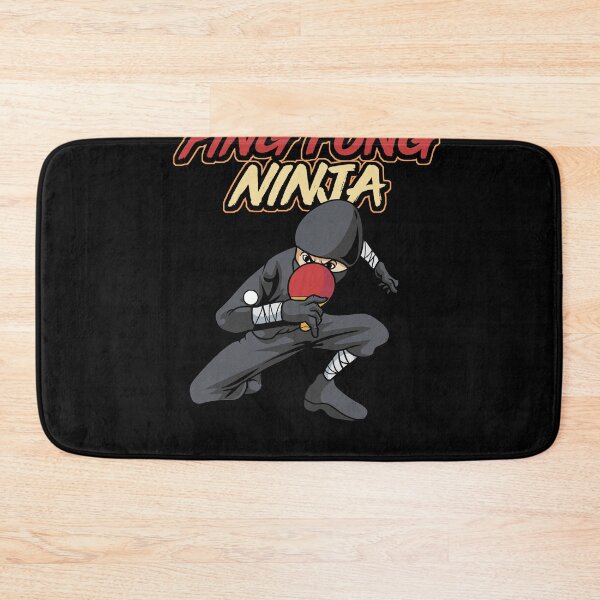 Item preview, Ping Pong Ninja Table Tennis Player Design designed and sold by MakeGoodChoices.