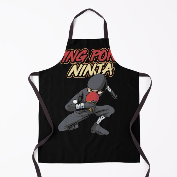 Item preview, Ping Pong Ninja Table Tennis Player Design designed and sold by MakeGoodChoices.