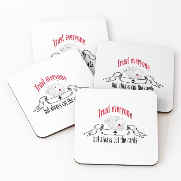 Item preview, Fuuny play cards Trust everyone but always cut the cards ,gift idea for lovers Gambling designed and sold by Mac Store.