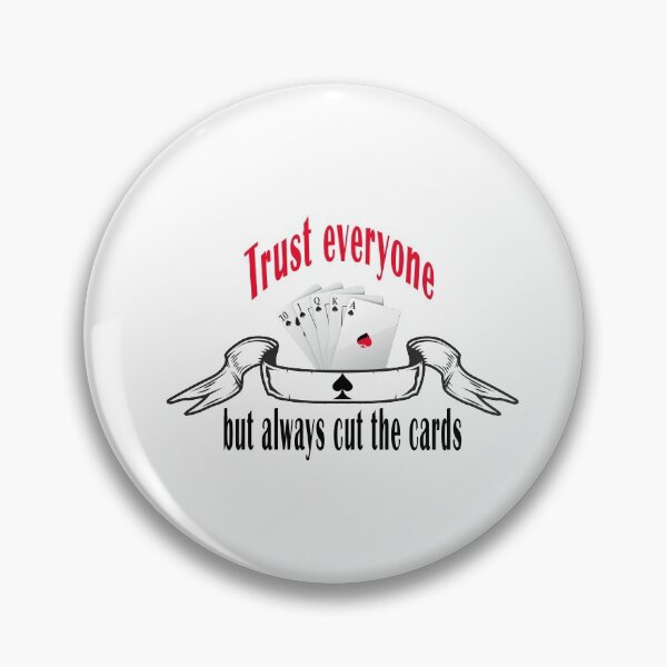 Item preview, Fuuny play cards Trust everyone but always cut the cards ,gift idea for lovers Gambling designed and sold by Mac Store.