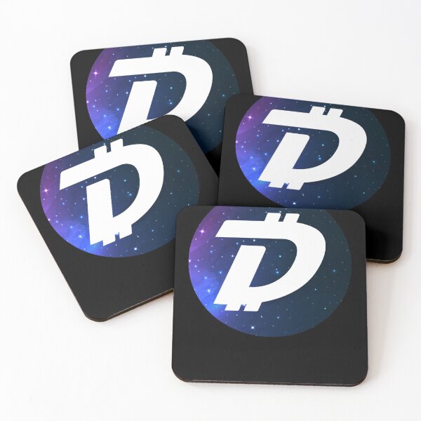Item preview, Digibyte Space Galaxy Crypto DGB Cryptocurrency designed and sold by Bitcoin-Fashion.